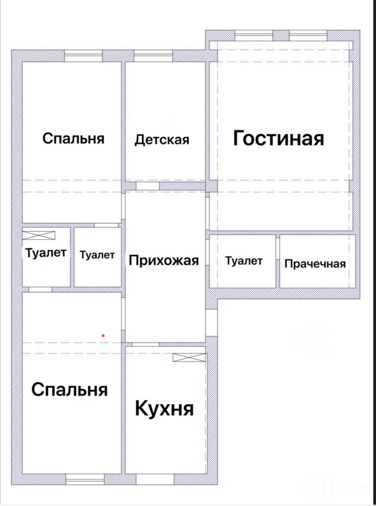 4-комн. квартира, 150 м² — фото 3