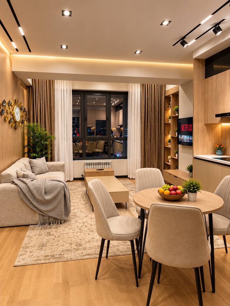 2-комн. квартира, 58 м² — фото 1
