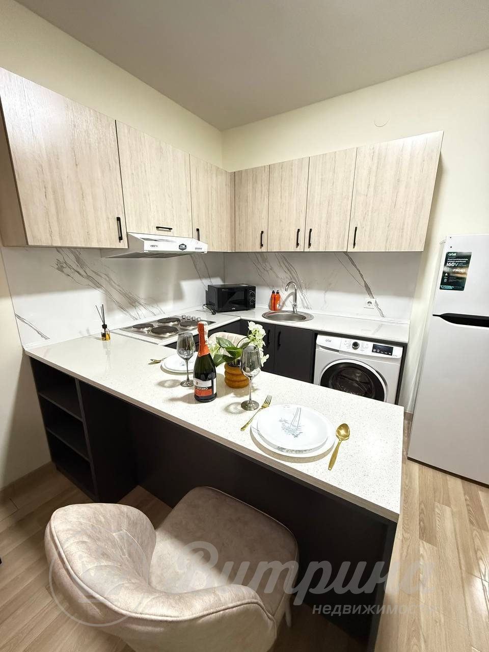 1-комн. квартира, 28 м² — фото 3