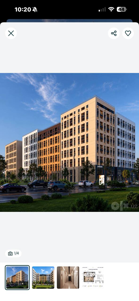 1-комн. квартира, 46 м² — фото 2