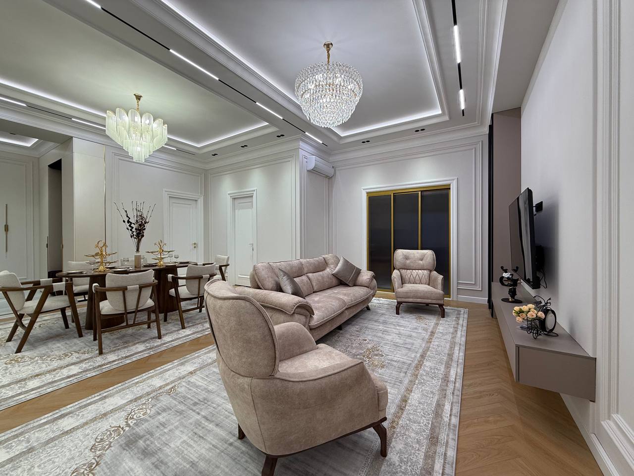 3-комн. квартира, 104 м² — фото 2