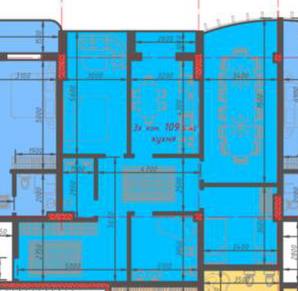 3-комн. квартира, 110 м² — фото 4