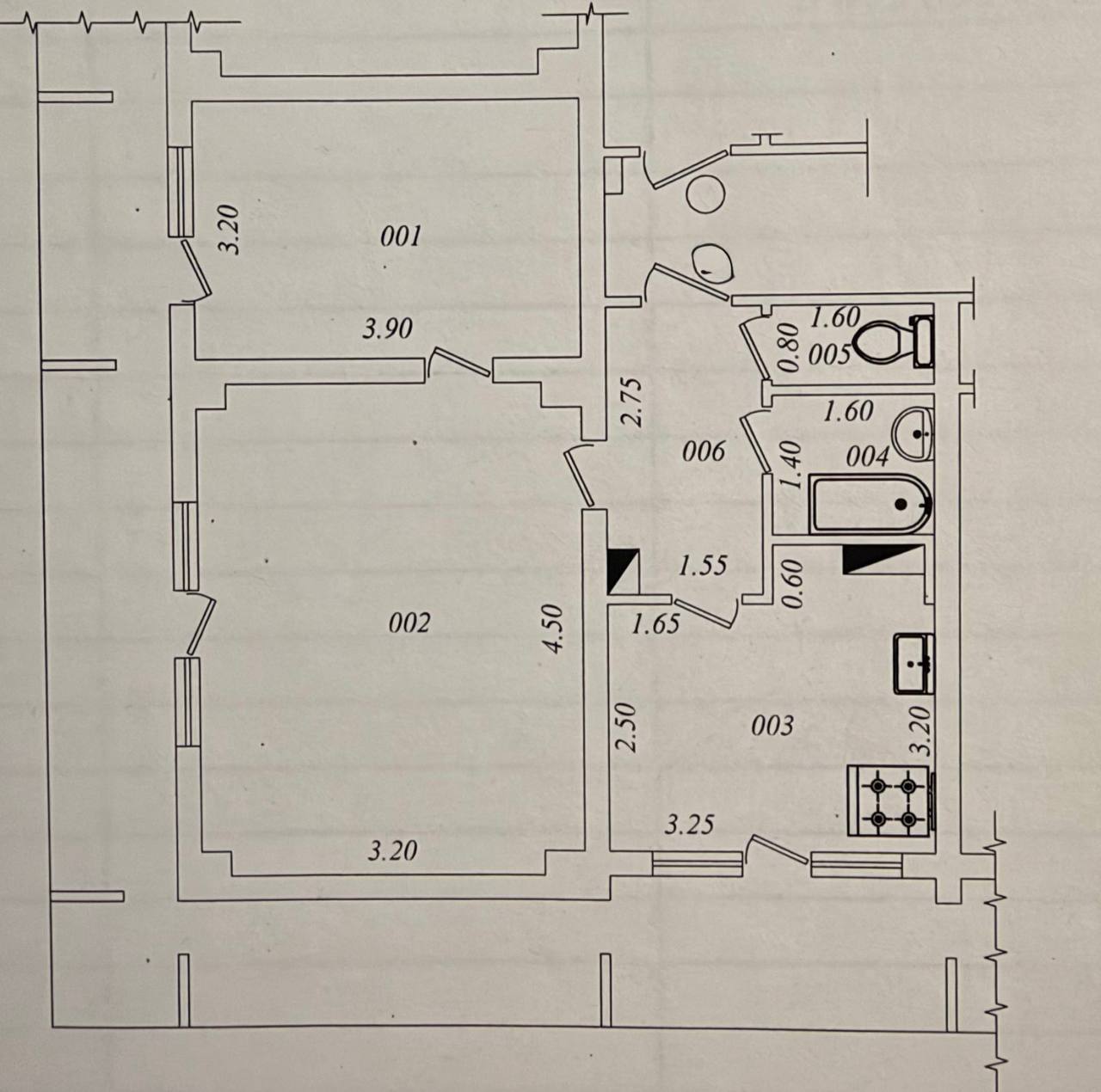 2-комн. квартира, 72 м² — фото 1