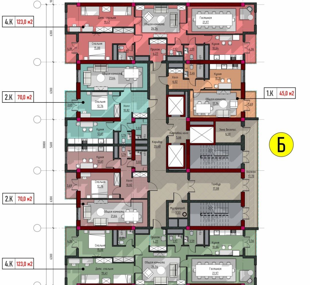 Коммерческое помещение 750 м²